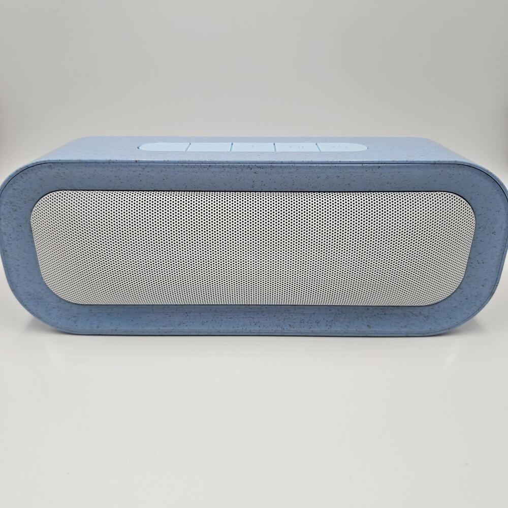 Soar Eco Friendly Wheat Fiber Bluetooth‎ Wireless Speaker Sky Blue Portable USB